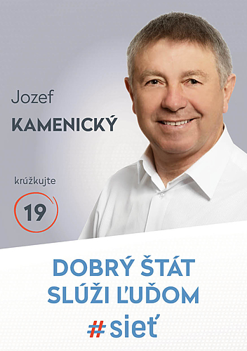 Ing.  Jozef Kamenický  (#SIEŤ)