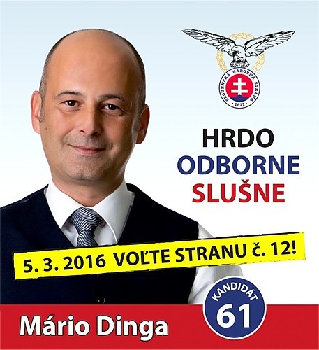 JUDr. Mário Dinga  (SNS)