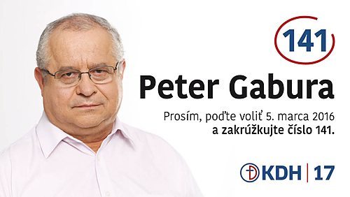 Ing. Peter Gabura  (KDH)