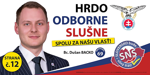 Bc. Dušan  Backo  (SNS)