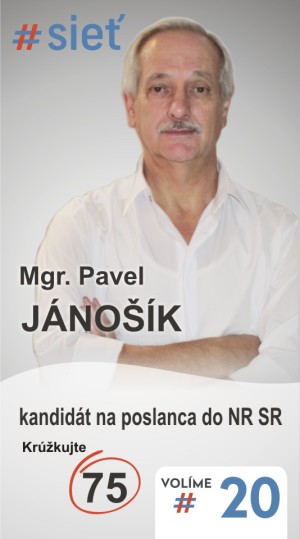 Mgr. Pavel Jánošík  (#SIEŤ)